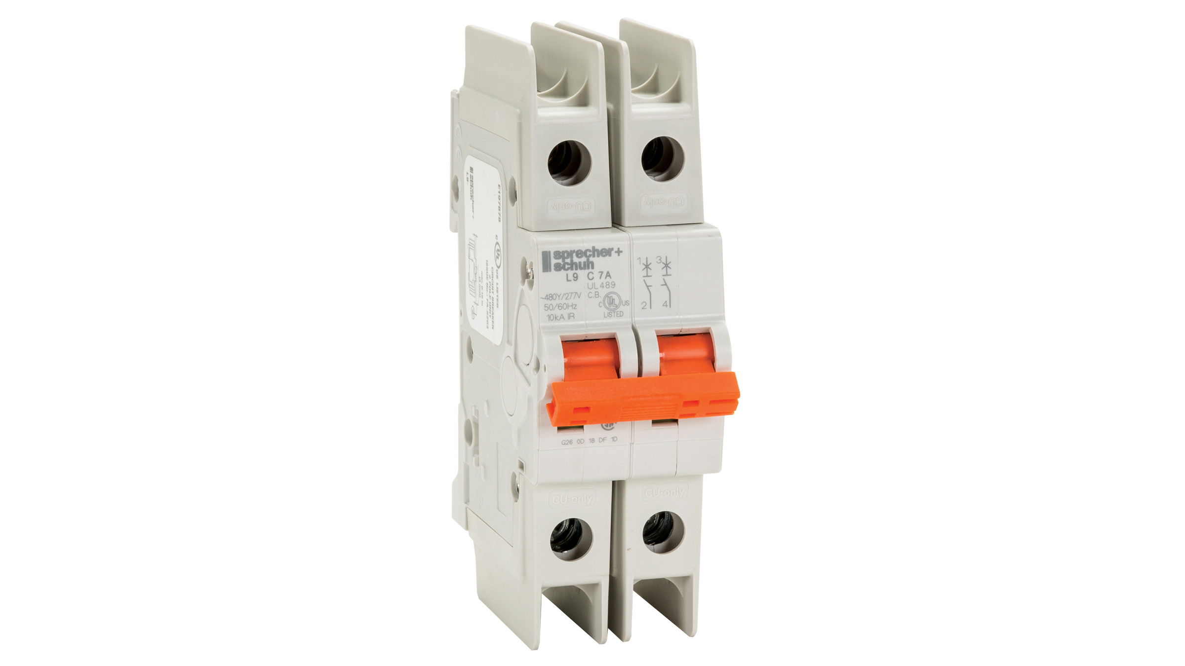 L9 2-Pole UL489 Miniature Circuit Protection