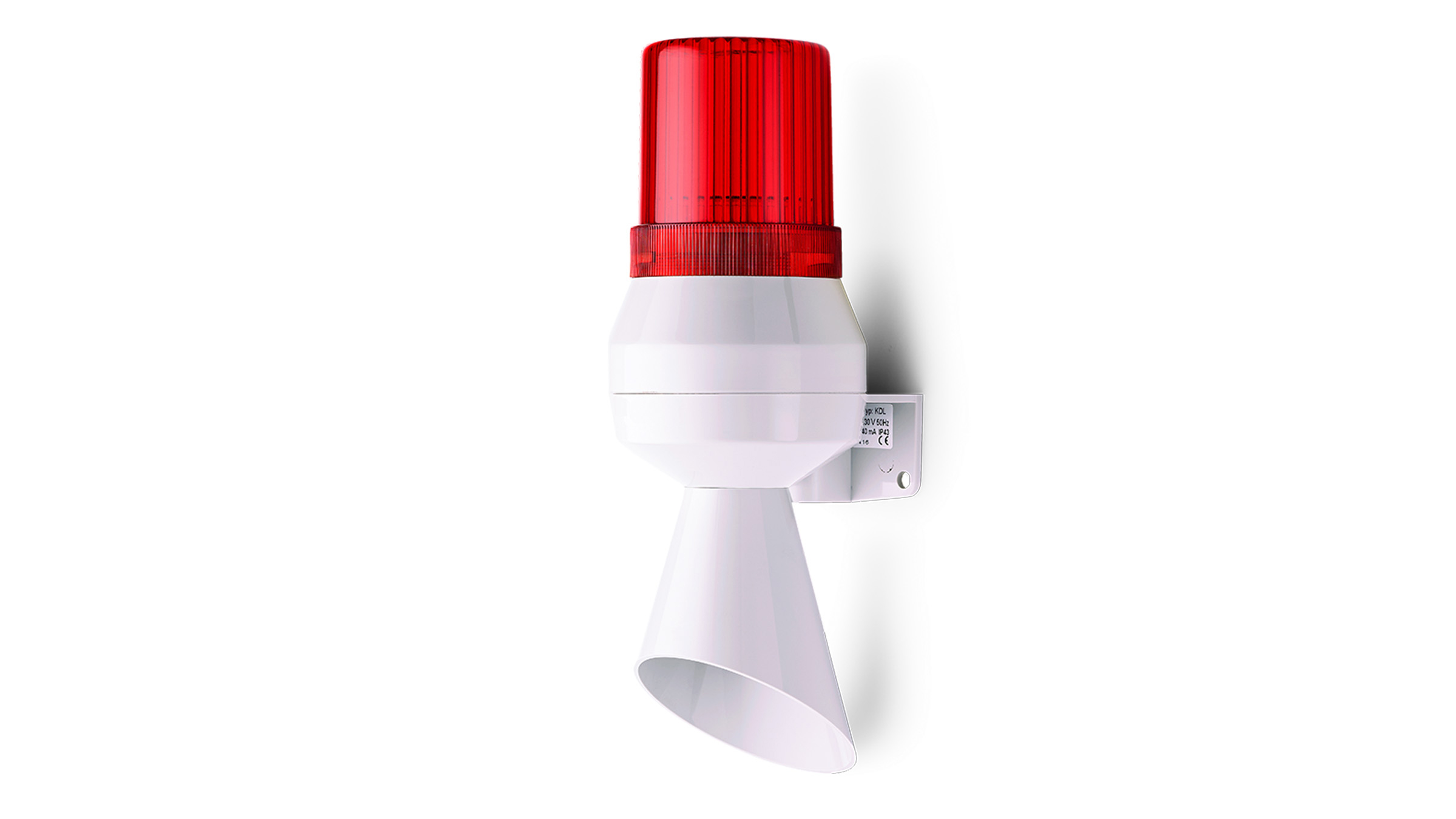 AUER MINI HORN BEACON KLL RED