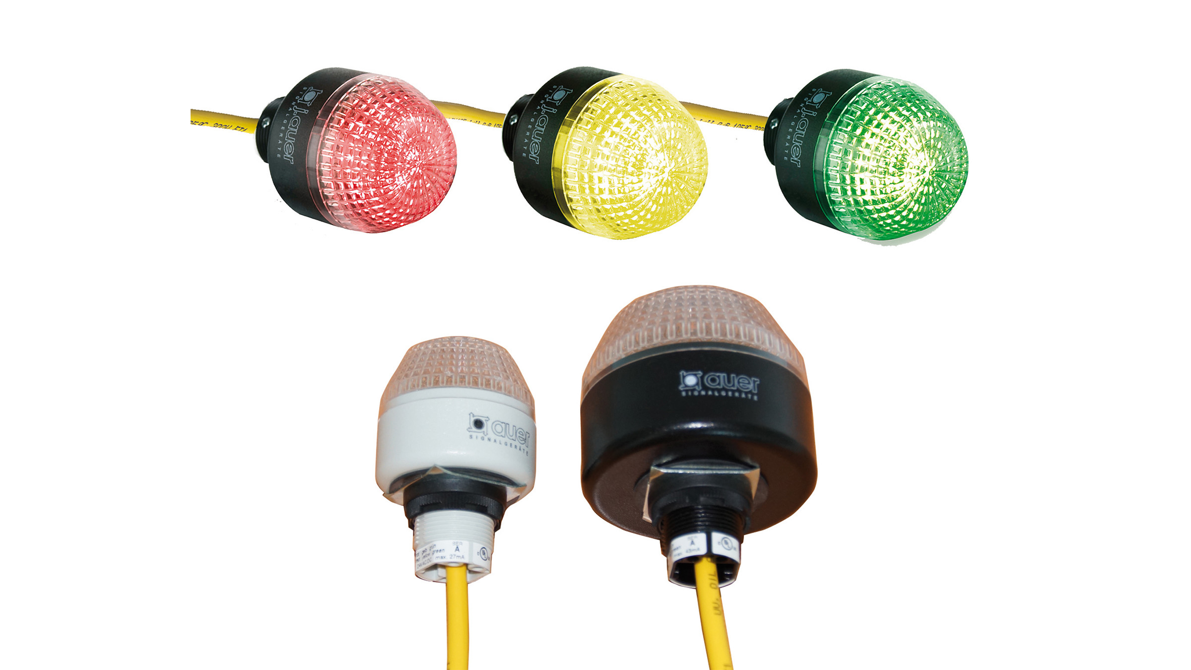 AUER PANEL MOUNT BEACON IMLIMM RED GREEN YELLOW